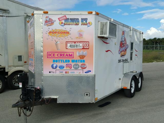 5ZVBE14259D002463 - 2009 TRAIL KING TRAILER WHITE photo 3