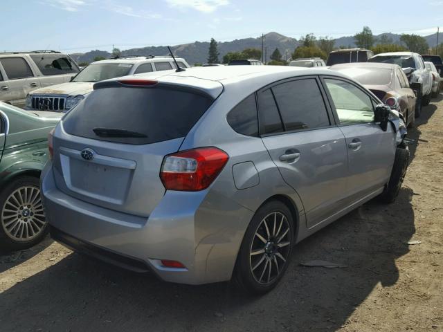 JF1GPAA65DG864547 - 2013 SUBARU IMPREZA BA SILVER photo 4