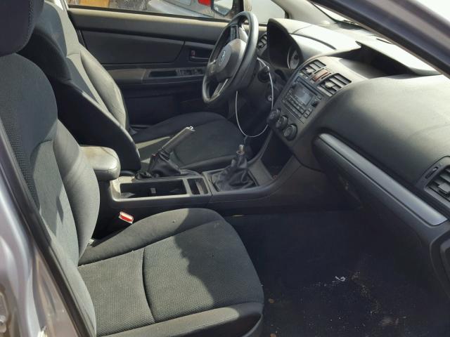 JF1GPAA65DG864547 - 2013 SUBARU IMPREZA BA SILVER photo 5