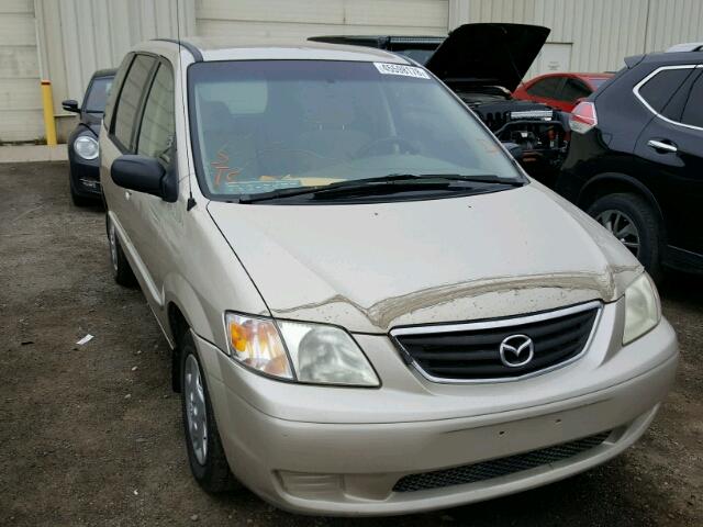 JM3LW28G110168425 - 2001 MAZDA MPV WAGON BEIGE photo 1