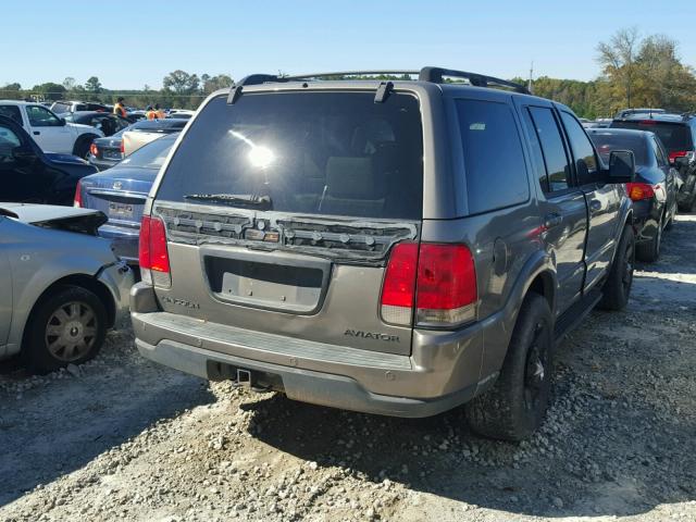 5LMEU68H83ZJ25683 - 2003 LINCOLN AVIATOR GRAY photo 4