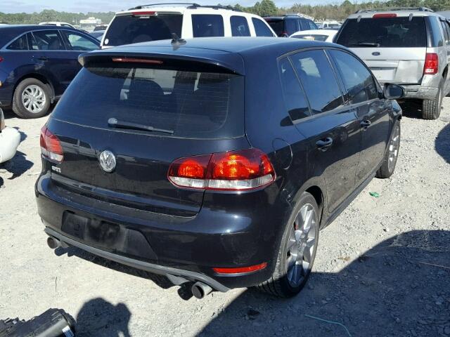 WVWHV7AJ1DW128836 - 2013 VOLKSWAGEN GTI BLACK photo 4