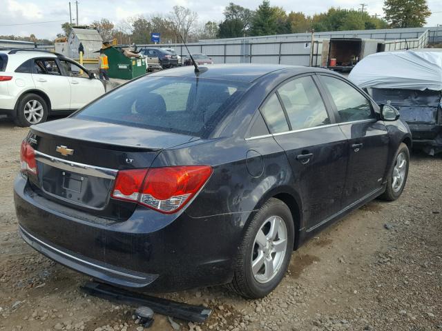 1G1PF5S97B7270299 - 2011 CHEVROLET CRUZE BLACK photo 4