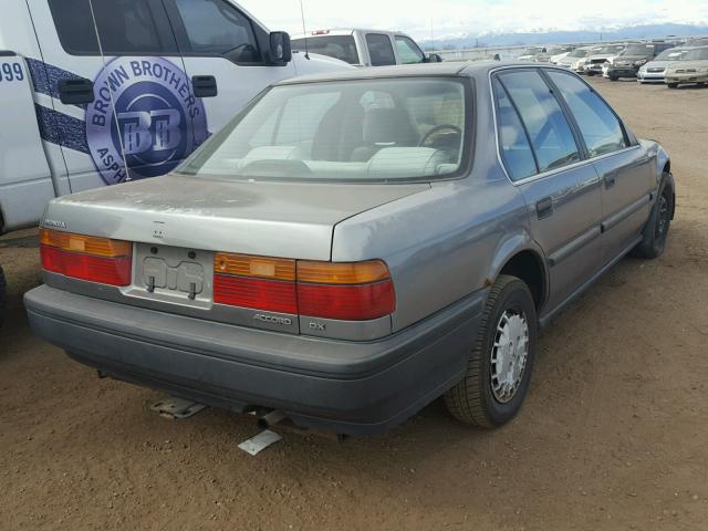 JHMCB7547MC032992 - 1991 HONDA ACCORD DX GRAY photo 4