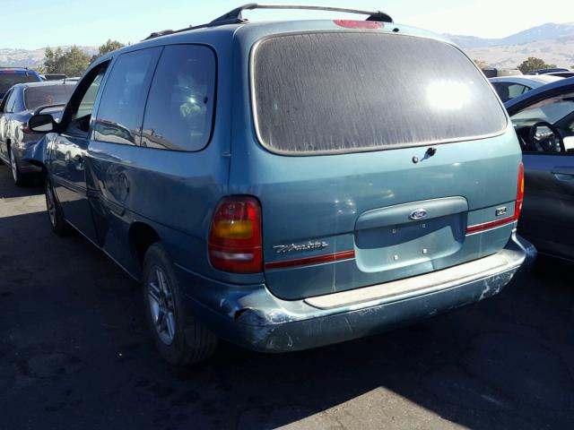 2FMZA5147WBC64189 - 1998 FORD WINDSTAR W GREEN photo 3