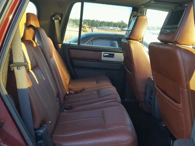 1FMJU1H50CEF39672 - 2012 FORD EXPEDITION MAROON photo 6