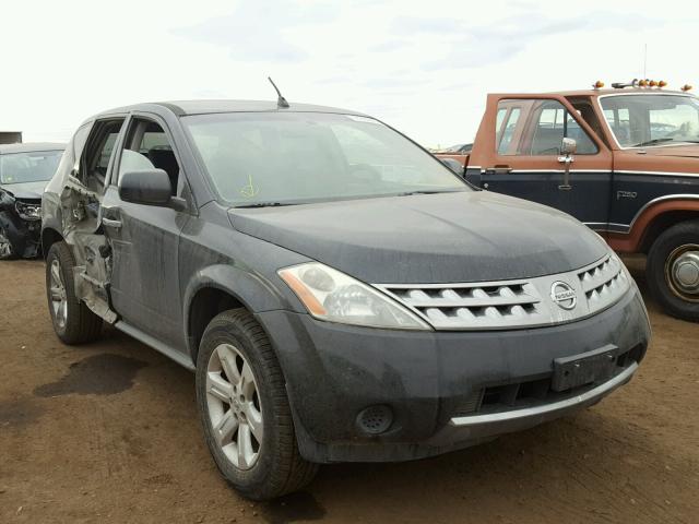 JN8AZ08W16W505686 - 2006 NISSAN MURANO SL BLACK photo 1