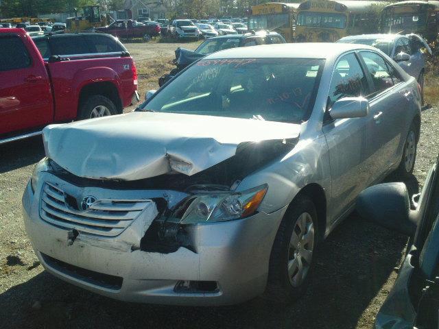 4T1BE46K37U681067 - 2007 TOYOTA CAMRY NEW SILVER photo 2