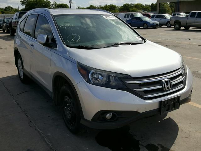 2HKRM3H7XEH514883 - 2014 HONDA CR-V EXL SILVER photo 1