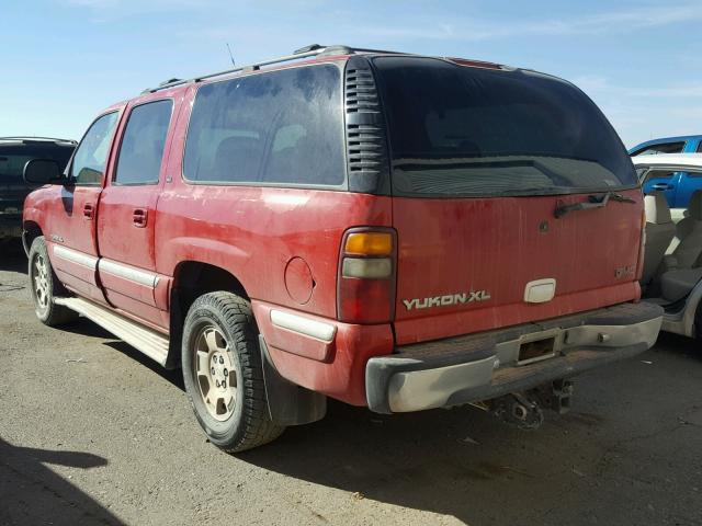 3GKFK16T8YG158772 - 2000 GMC YUKON XL K RED photo 3