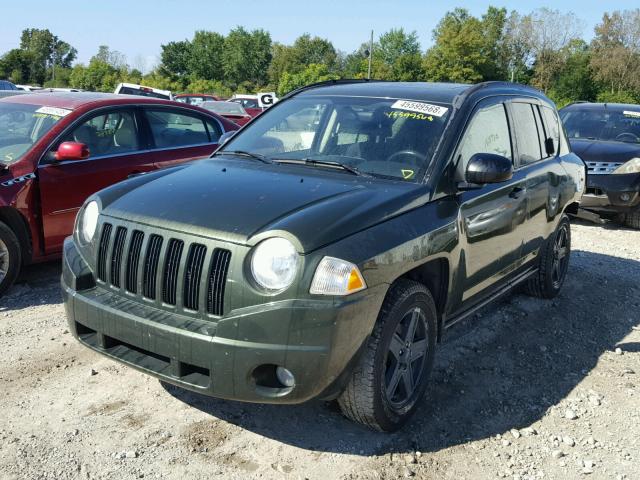 1J8FF47W38D538506 - 2008 JEEP COMPASS SP 绿色 照片 2