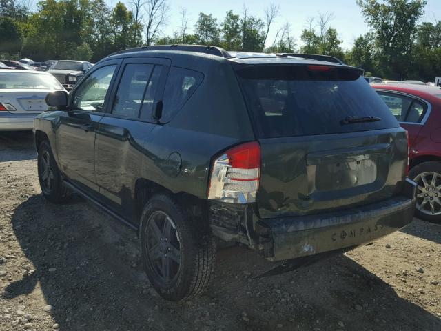 1J8FF47W38D538506 - 2008 JEEP COMPASS SP 绿色 照片 3