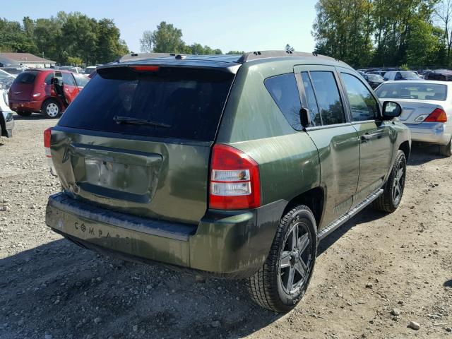 1J8FF47W38D538506 - 2008 JEEP COMPASS SP 绿色 照片 4