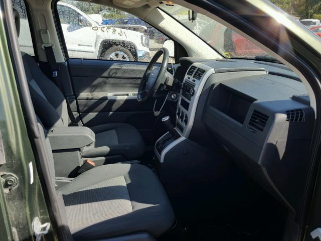1J8FF47W38D538506 - 2008 JEEP COMPASS SP 绿色 照片 5