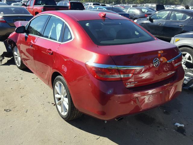 1G4PR5SK5G4103073 - 2016 BUICK VERANO CON RED photo 3