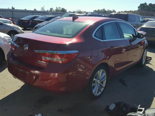 1G4PR5SK5G4103073 - 2016 BUICK VERANO CON RED photo 4