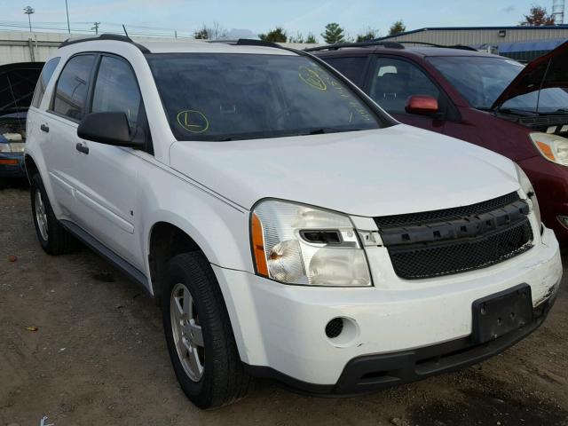 2CNDL13F796230083 - 2009 CHEVROLET EQUINOX LS WHITE photo 1