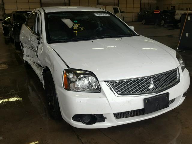 4A32B3FF6CE010391 - 2012 MITSUBISHI GALANT ES WHITE photo 1