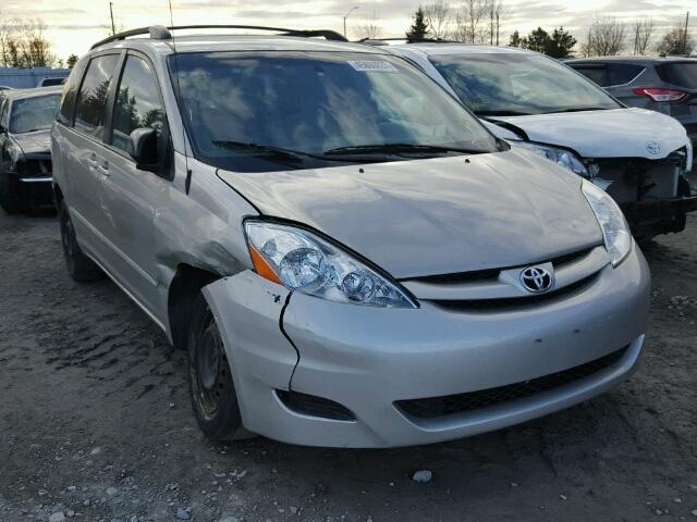 5TDZK23C57S065985 - 2007 TOYOTA SIENNA CE GRAY photo 1