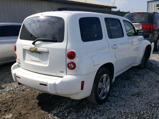 3GNCA13D98S719046 - 2008 CHEVROLET HHR LS თეთრი ფოტო 4