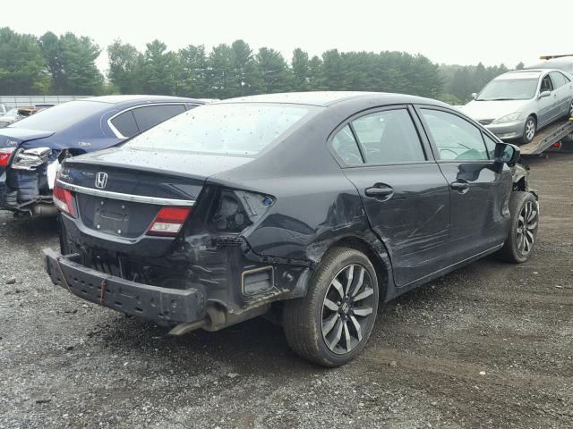 19XFB2F92EE247685 - 2014 HONDA CIVIC EXL 黑色 照片 4