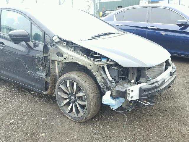19XFB2F92EE247685 - 2014 HONDA CIVIC EXL 黑色 照片 9