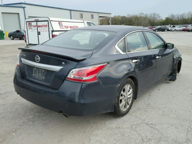 1N4AL3AP8FC107173 - 2015 NISSAN ALTIMA 2.5 BLUE photo 4