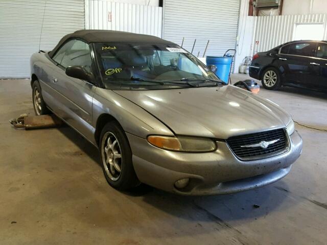 3C3EL55H8XT606799 - 1999 CHRYSLER SEBRING JX GRAY photo 1