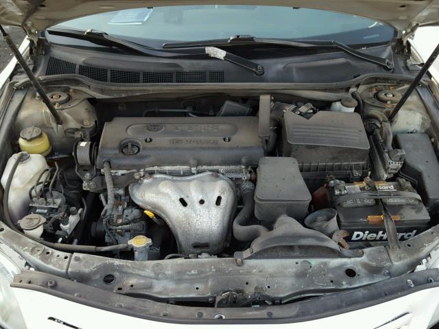 4T1BE46K07U703011 - 2007 TOYOTA CAMRY NEW SILVER photo 7