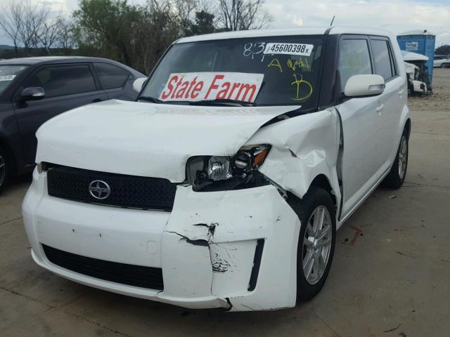 JTLKE50E891078699 - 2009 TOYOTA SCION XB თეთრი ფოტო 2