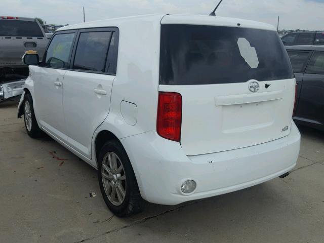 JTLKE50E891078699 - 2009 TOYOTA SCION XB თეთრი ფოტო 3