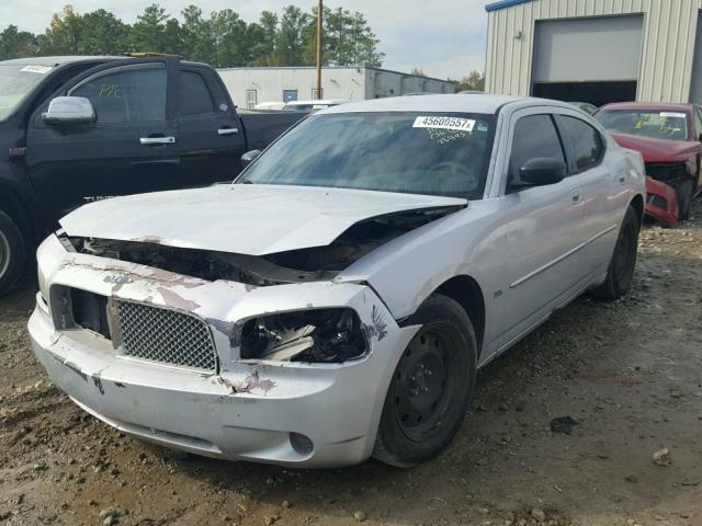 2B3KA43G67H837865 - 2007 DODGE CHARGER SILVER photo 2