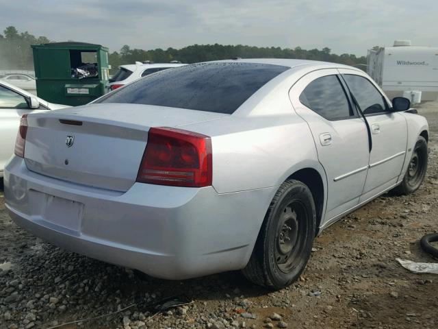 2B3KA43G67H837865 - 2007 DODGE CHARGER SILVER photo 4