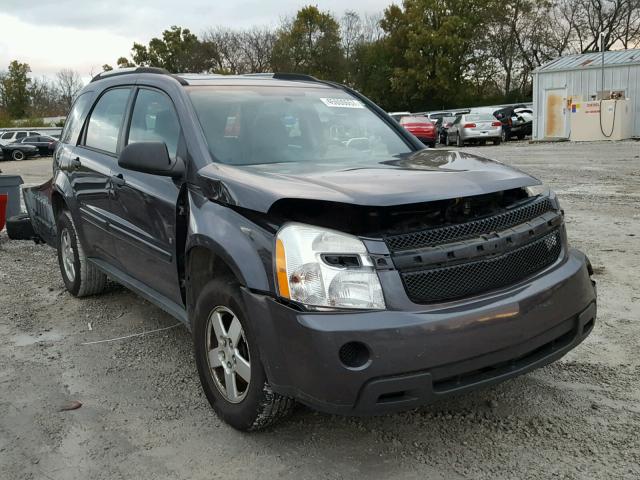 2CNDL23F386283657 - 2008 CHEVROLET EQUINOX LS CHARCOAL photo 1