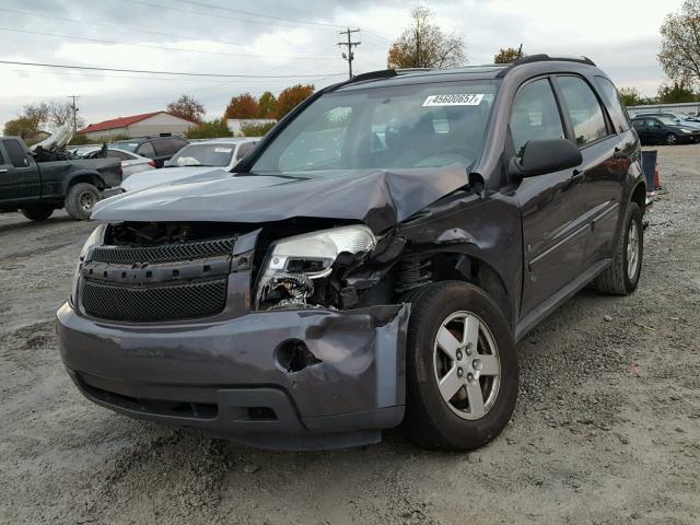 2CNDL23F386283657 - 2008 CHEVROLET EQUINOX LS CHARCOAL photo 2