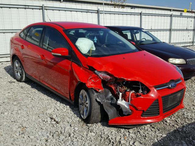 1FADP3F2XDL295464 - 2013 FORD FOCUS SE RED photo 1