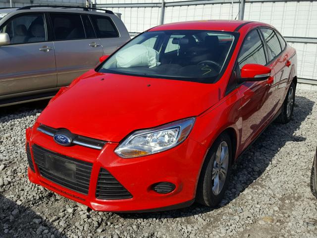 1FADP3F2XDL295464 - 2013 FORD FOCUS SE RED photo 2