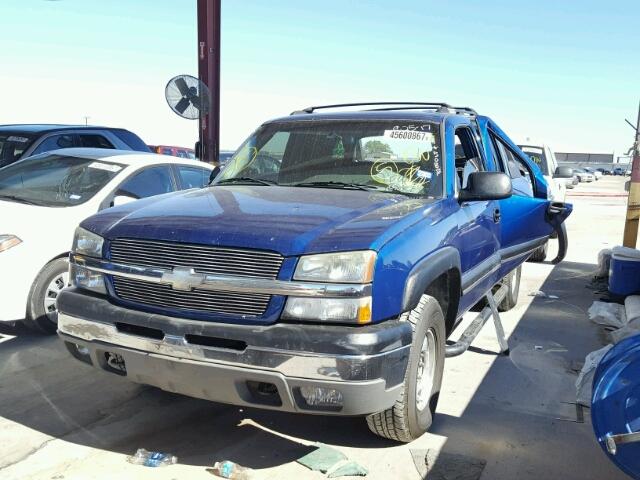 3GNEC12T54G139933 - 2004 CHEVROLET AVALANCHE BLUE photo 2