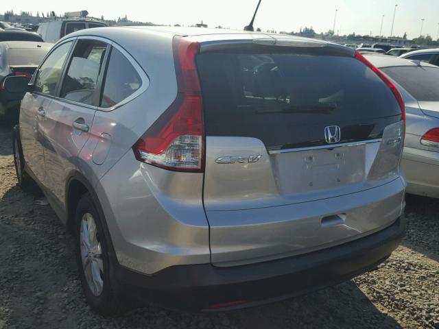 JHLRM4H50CC028681 - 2012 HONDA CR-V SILVER photo 3