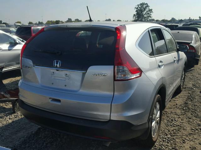 JHLRM4H50CC028681 - 2012 HONDA CR-V SILVER photo 4