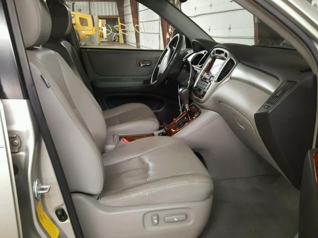 JTEHW21A070049130 - 2007 TOYOTA HIGHLANDER SILVER photo 5