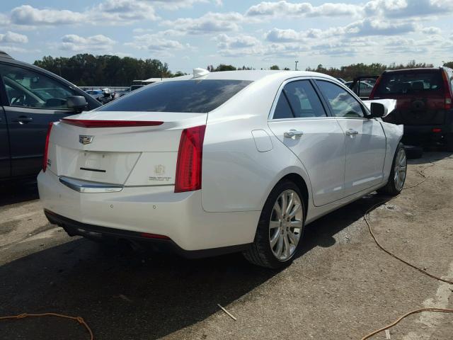 1G6AB5RX6F0114642 - 2015 CADILLAC ATS LUXURY WHITE photo 4