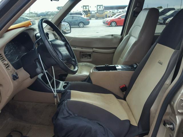 1FMZU34E3XUC83365 - 1999 FORD EXPLORER BROWN photo 5