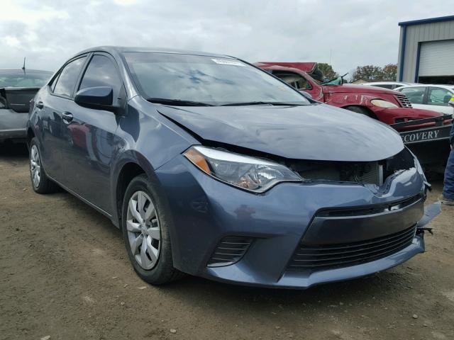 5YFBURHE0FP295245 - 2015 TOYOTA COROLLA L BLUE photo 1