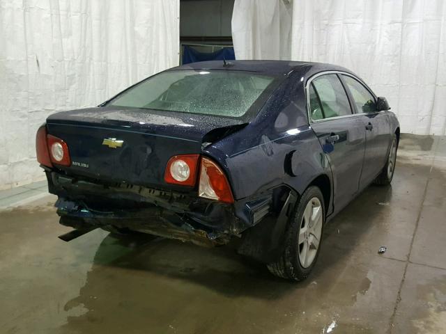 1G1ZB5EB6AF298795 - 2010 CHEVROLET MALIBU LS Mavi foto 4
