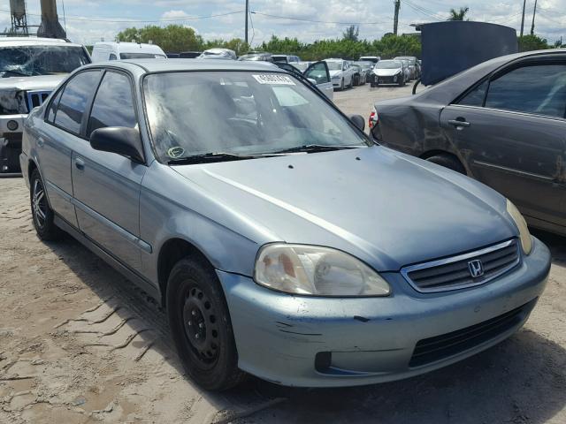 2HGEJ6619YH557181 - 2000 HONDA CIVIC BASE 青色 照片 1