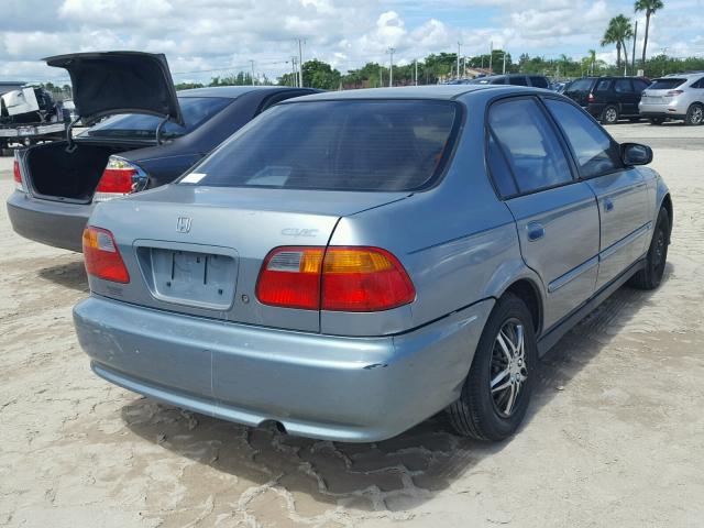 2HGEJ6619YH557181 - 2000 HONDA CIVIC BASE 青色 照片 4