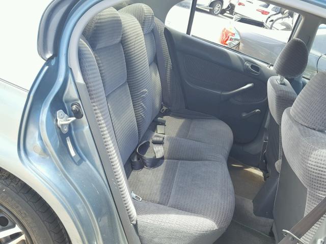 2HGEJ6619YH557181 - 2000 HONDA CIVIC BASE 青色 照片 6