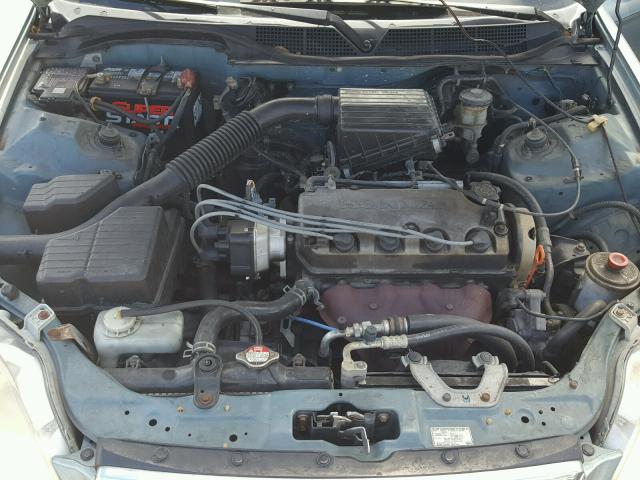 2HGEJ6619YH557181 - 2000 HONDA CIVIC BASE 青色 照片 7