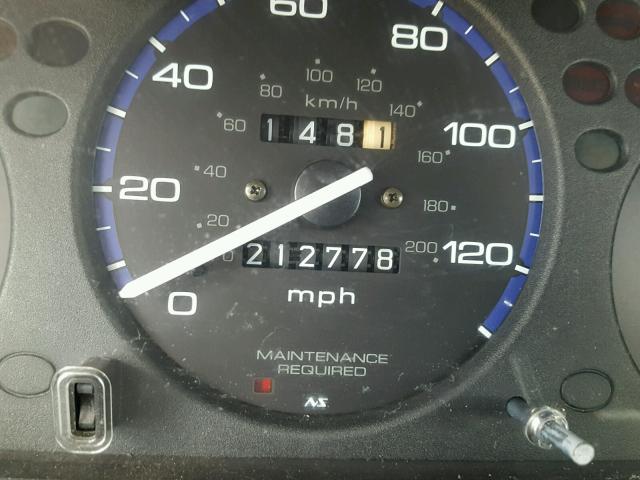 2HGEJ6619YH557181 - 2000 HONDA CIVIC BASE 青色 照片 8